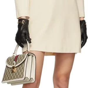 Gucci Ophidia handbag Women's Margaret handbag beige on Model Vasangini