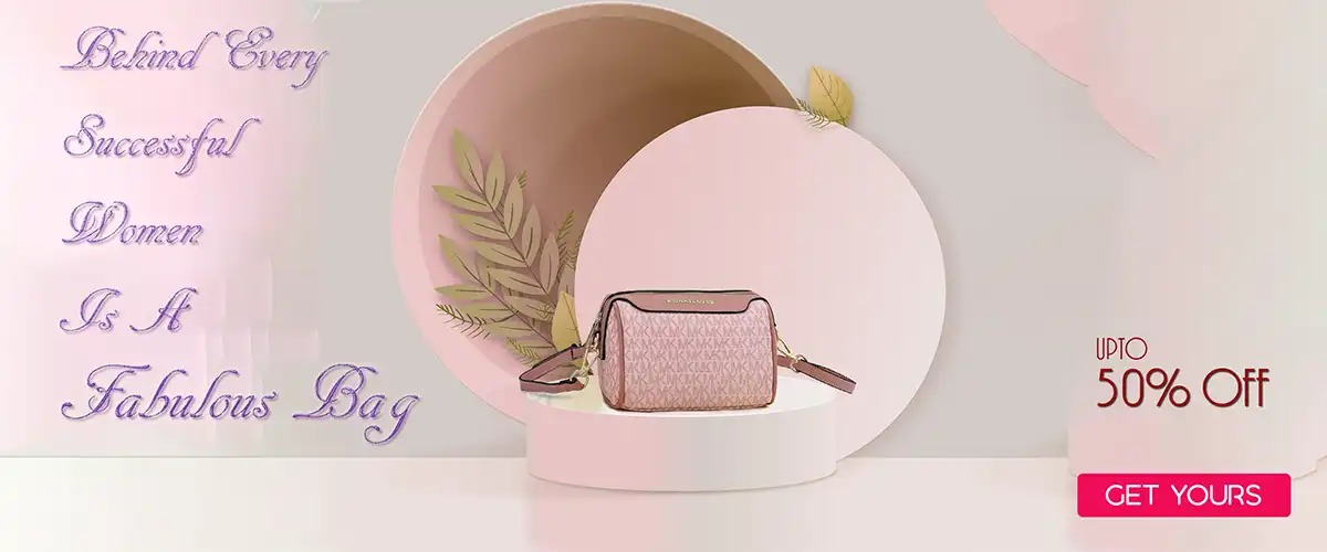 MK handbag Pink Desktop Podium by Vasangini