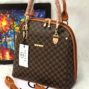 Gucci Travel Backpack 3 In 1 Crossbody Bag - Choco brown