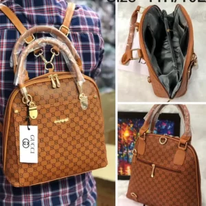 Gucci Travel Backpack 3 In 1 Crossbody Bag views