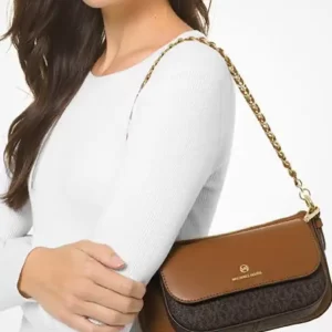 Michael Kors Jet Set 4-In-1 Shoulder Bag Women's Handbag Model Brown